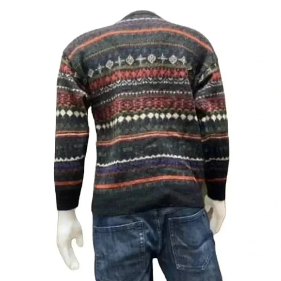 Dual Control Vintage  Crewneck Wool Sweater - Picture 3 of 12